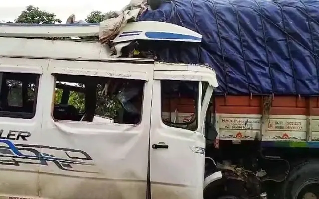 Thirteen Dead, Four Injured in Tragic Accident on NH-48 Near Haveri - News Karnataka