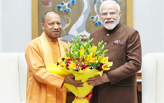 PM Modi Extends Wishes To Yogi Adityanath On His 52nd Birthday - News Karnataka