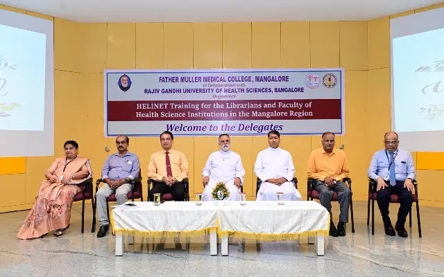 HELINET Training at Father Muller Medical College in Collaboration with RGUHS - News Karnataka