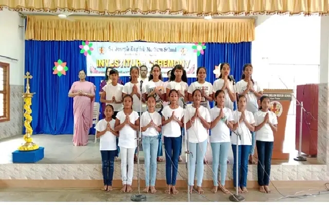 St Joseph English School Inaugurates 2024-25 School Parliament - News Karnataka
