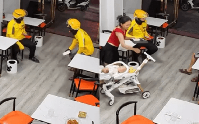 China Food Delivery Agents Help Restaurant Owner's Baby, Internet Reacts - News Karnataka