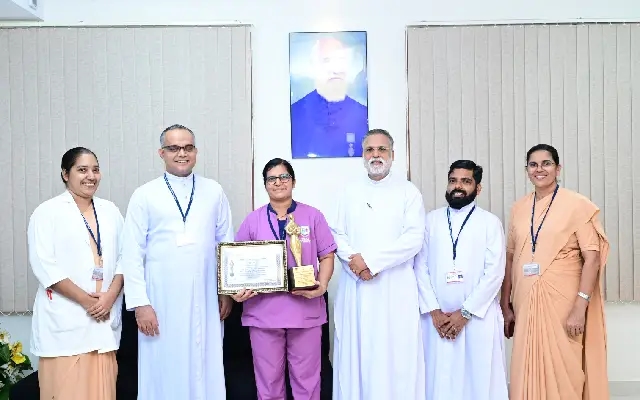 Presilla Wilma Dsouza Honored with Florence Nightingale Award - News Karnataka