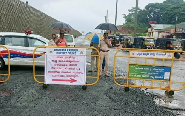 Mangaluru Bengaluru Road Connectivity Severely Affected by Landslides - News Karnataka