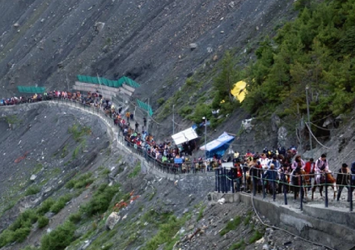 Amarnath Yatra Surpasses Last Year's Record with 4.51 Lakh Pilgrims in 29 Days - News Karnataka
