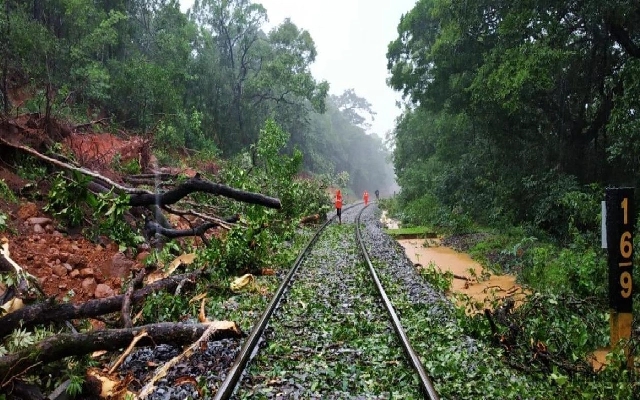 South Western Railway Restores Train Services Amid Landslip Challenges - News Karnataka