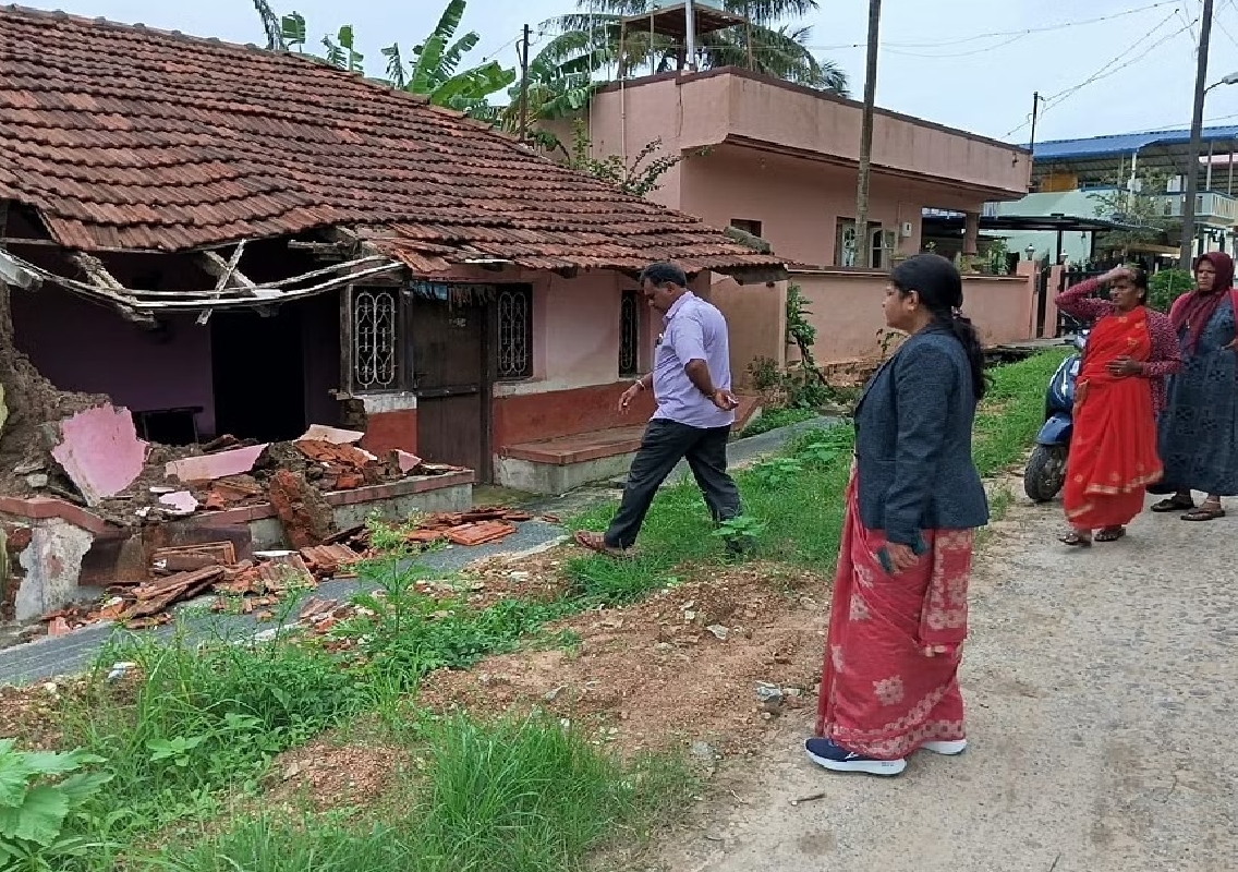 District Legal Services Authority Assesses Rain Damage in Hassan - News Karnataka