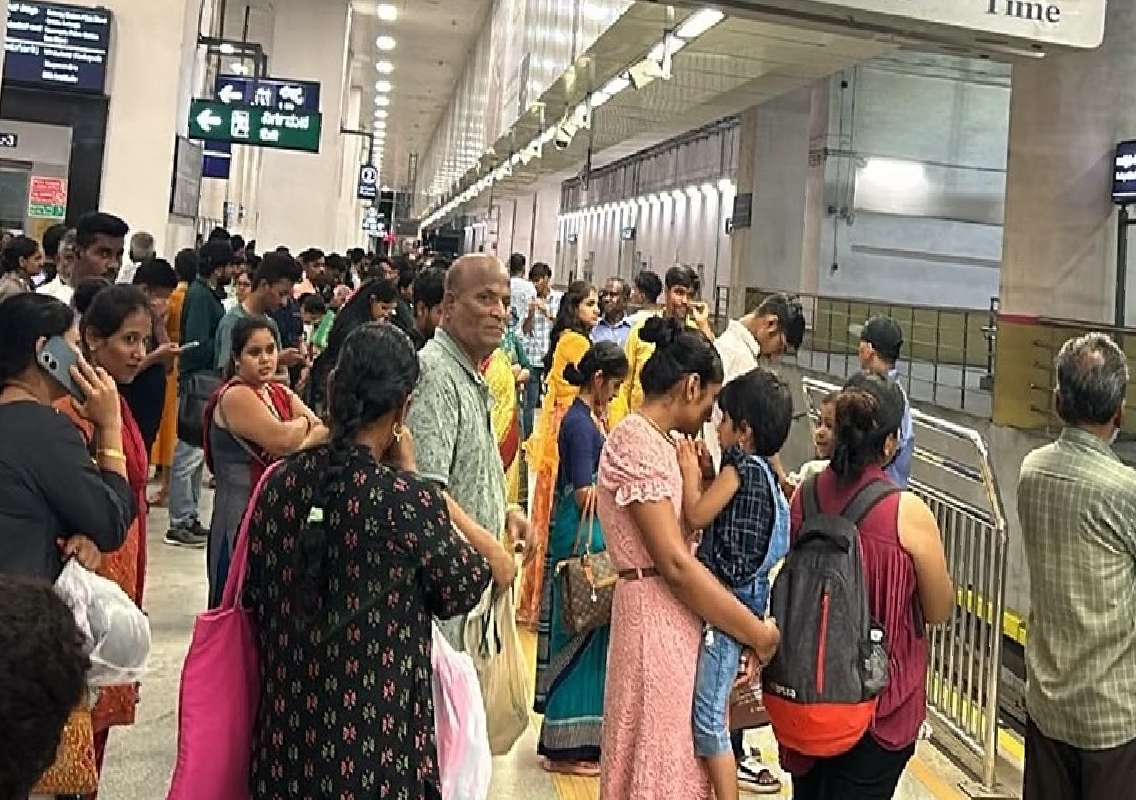 Bengaluru Metro Hits Record Ridership with 2.23 Crore Passengers in June - News Karnataka