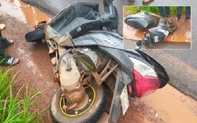 Pillion Rider Dies After Falling from Bike Near Shankaranarayana - News Karnataka