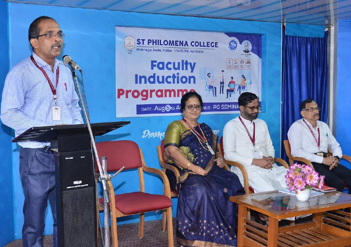 St Philomena College Organises Faculty Induction Programme - News Karnataka