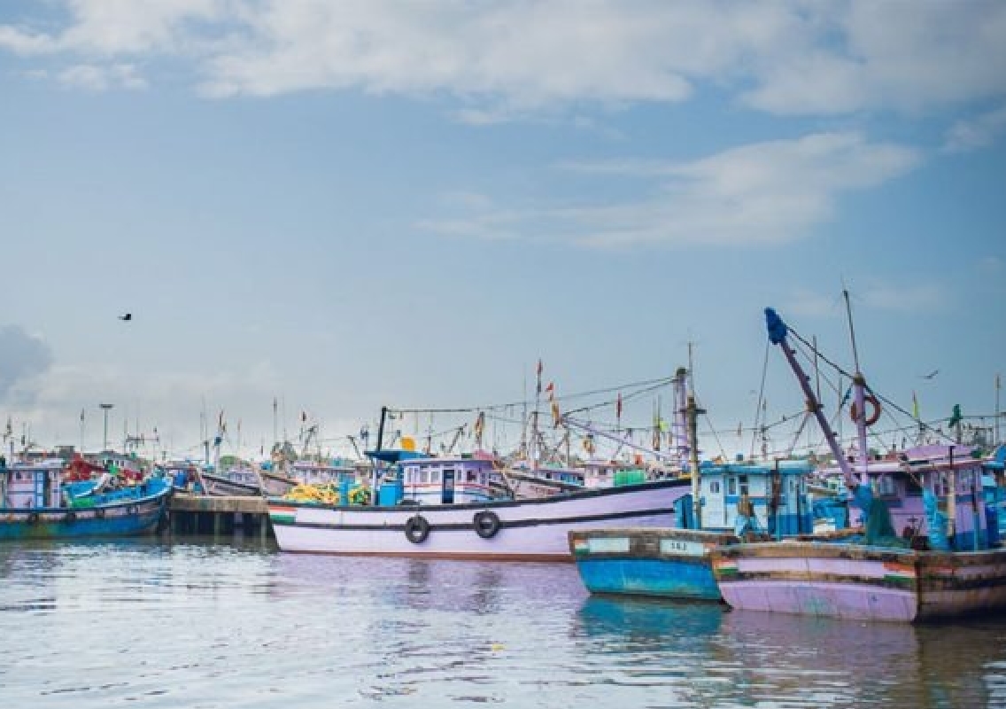 Upgrading of Malpe All-Season Fishing Harbour Begins - News Karnataka