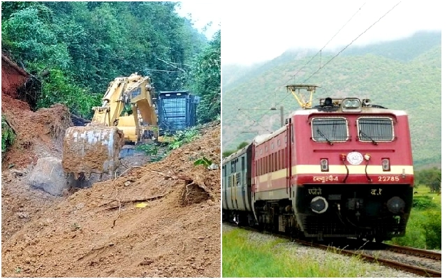 Landslide Disrupts Train Services on Bengaluru-Mangaluru Section Again - News Karnataka