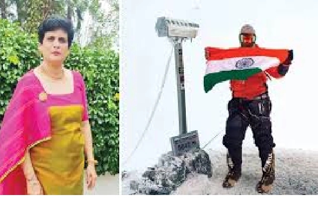 Woman From Mysore Climbs Highest Peak in Europe - News Karnataka