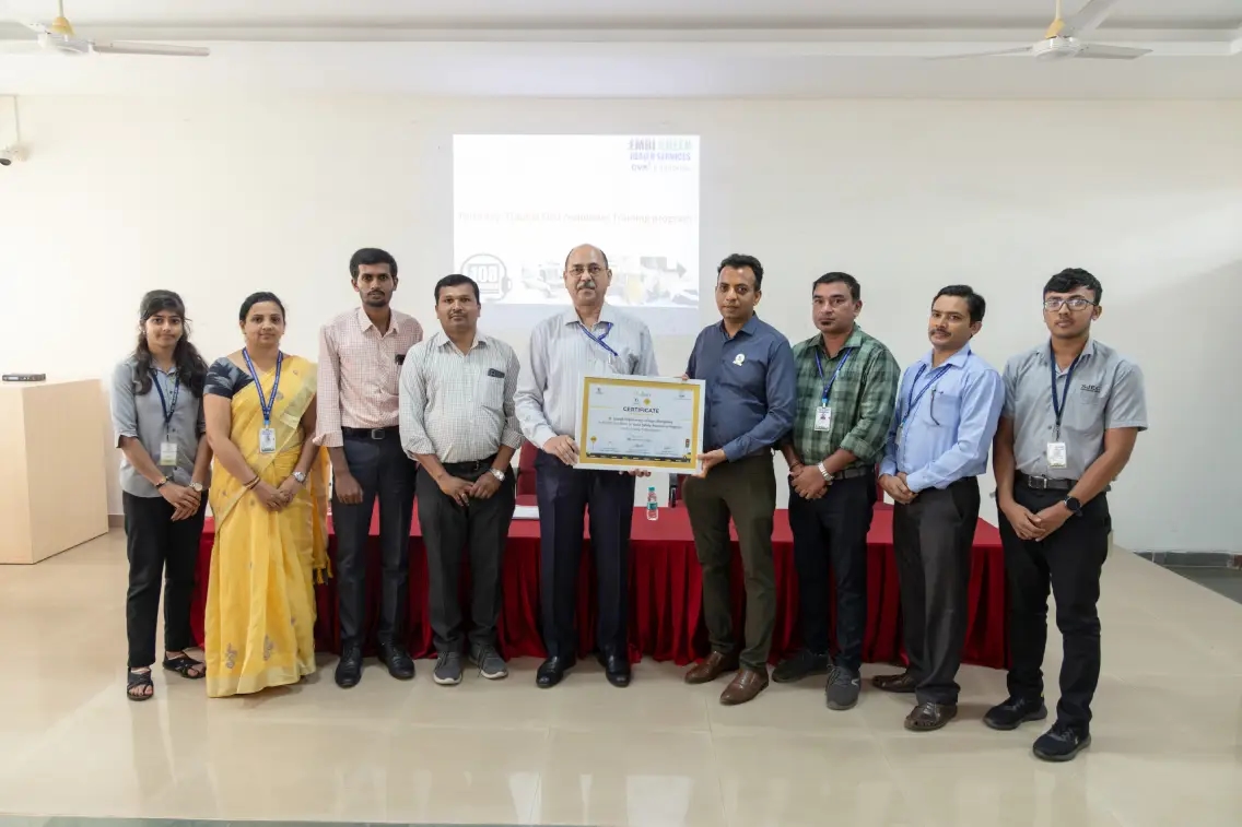 SJEC-NSS Unit Wins second place in the "Road Safety Awareness Program" - News Karnataka