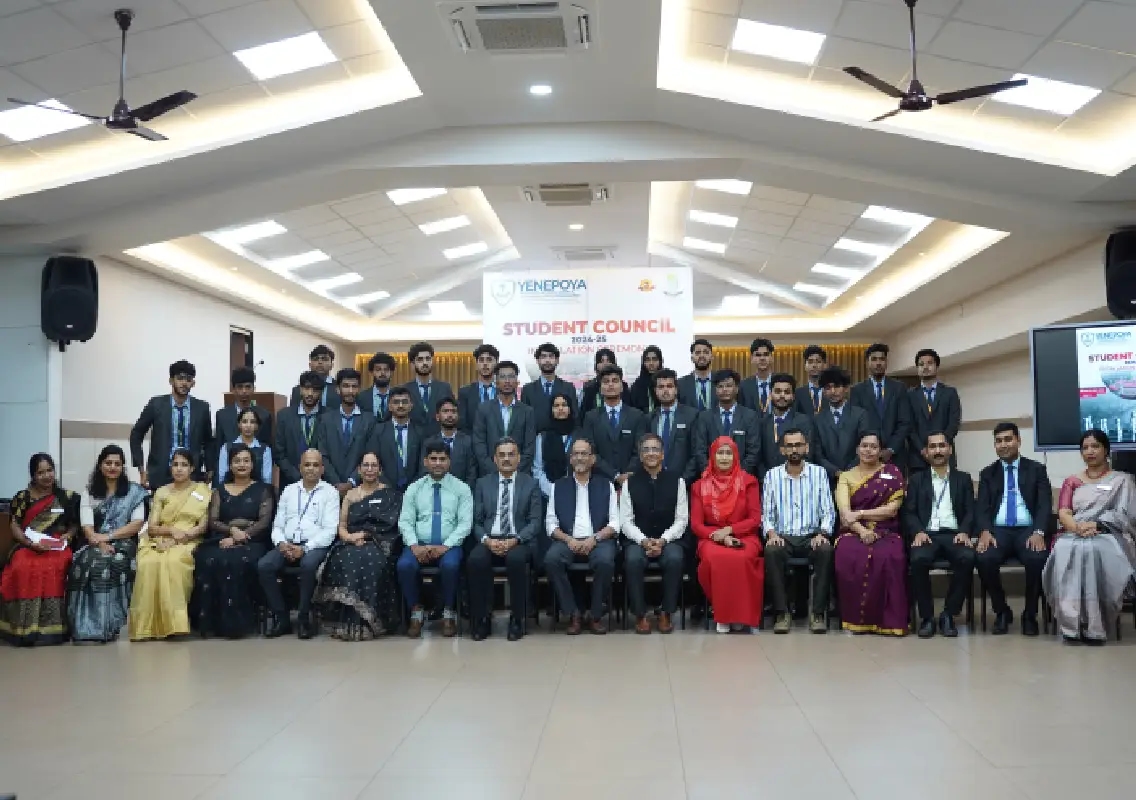 Installation of Student Council 2024-25 held at The Yenepoya Institute - News Karnataka