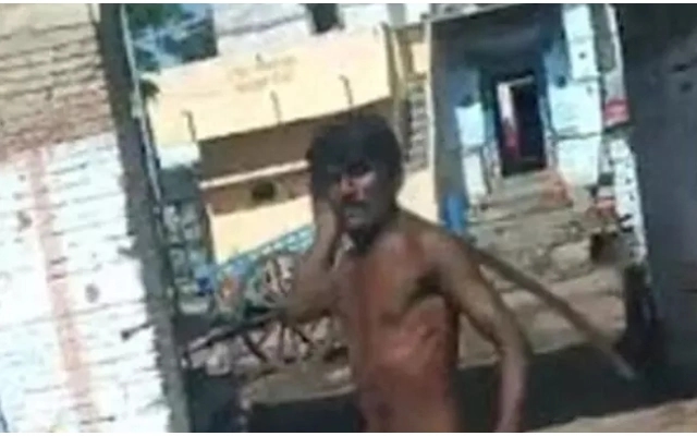 Panic in Kalaburagi Village as Man Wields Sword - News Karnataka