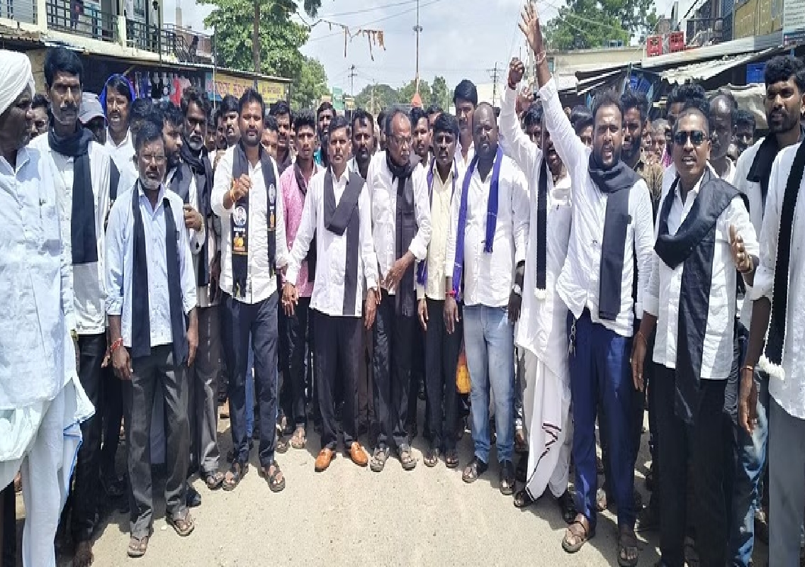 Community Leaders Protest Rape of Dalit Girl, Demand Justice and Swift Action - News Karnataka