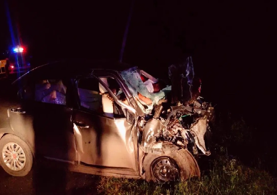 Four Die in Car-Cantor Collision Near Muddebihala - News Karnataka