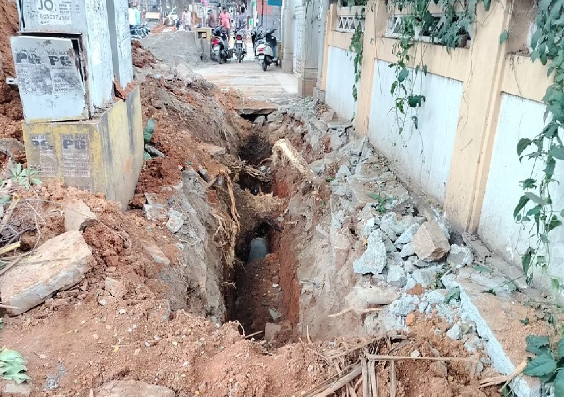 Bengaluru: Tree Roots Cut for Road Work, Raising Concerns - News Karnataka