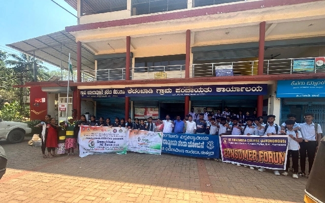 St Philomena College Initiates ‘Green Village Panchayat’ Program at Kedambady - News Karnataka