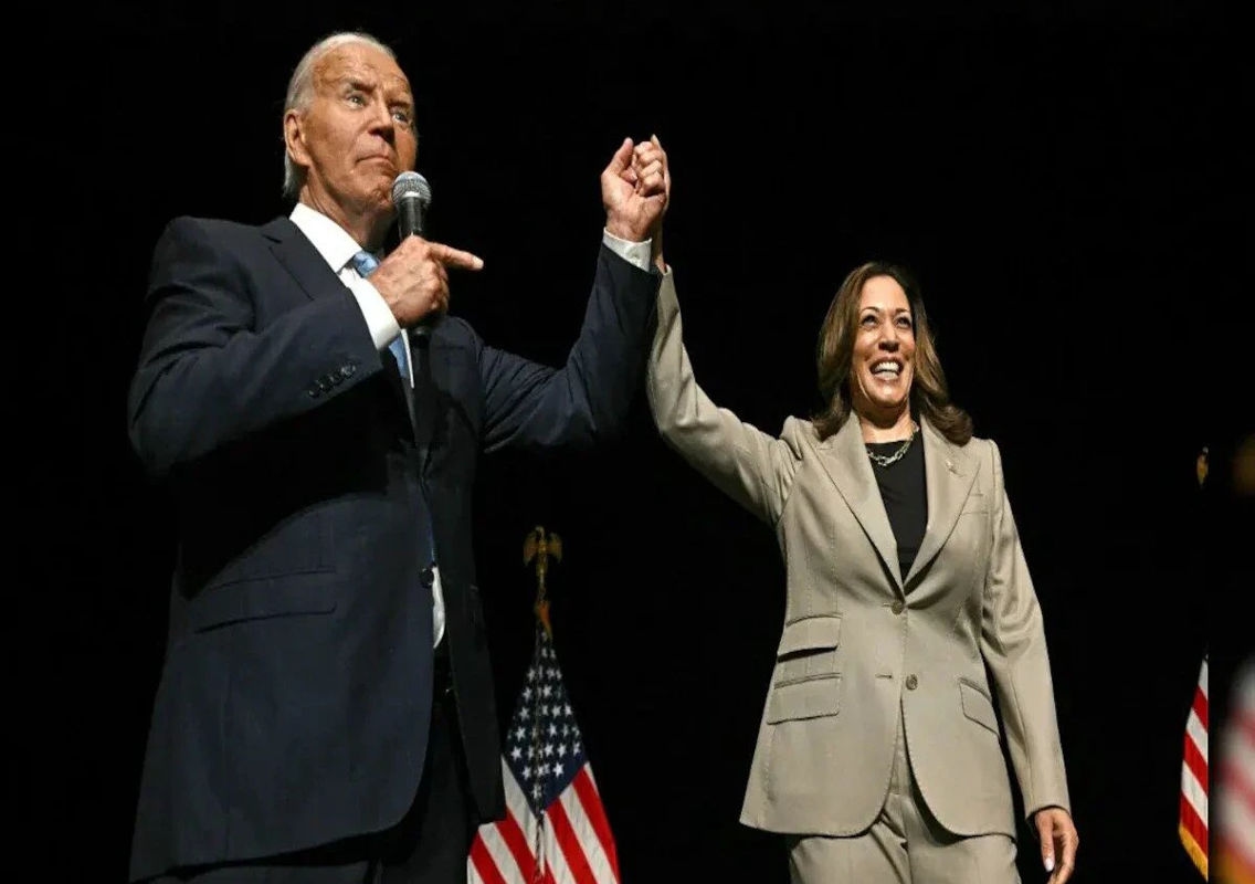 Kamala Harris Calls Biden's Withdrawal from 2024 Race "Courageous" - News Karnataka