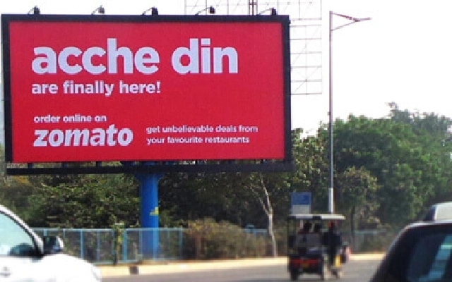 Zomato Spreads Festive Cheer in Belagavi with Creative Billboard Campaign - News Karnataka