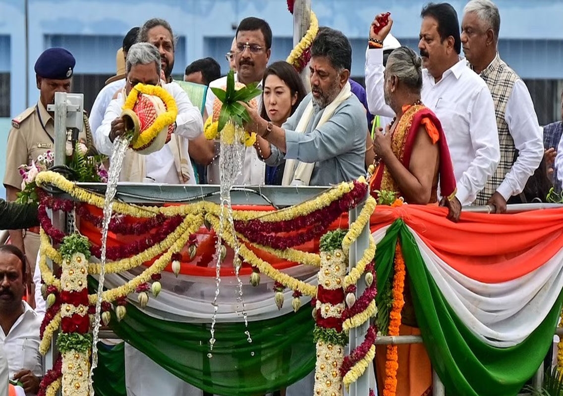 Cauvery Fifth Stage Project Inaugurated, Set to Benefit Over 5 Million Bengaluru Residents - News Karnataka