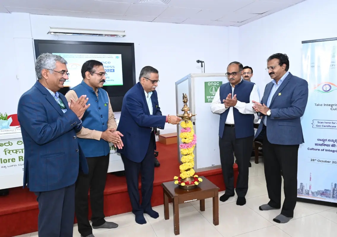 MRPL Commemorates Vigilance Awareness Week 2024 - News Karnataka