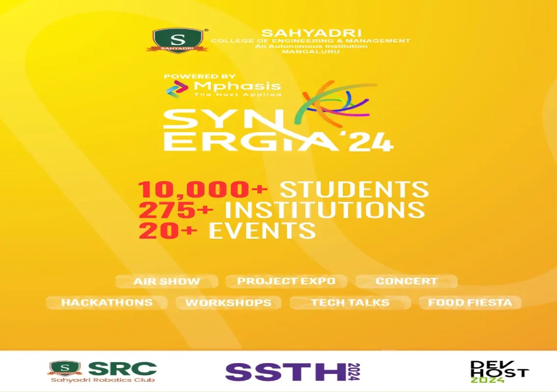 Synergia 2024: Igniting Innovation at Sahyadri - News Karnataka