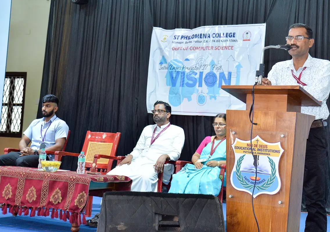 Inauguration of Vision 24 IT Fest at St Philomena Autonomous College - News Karnataka