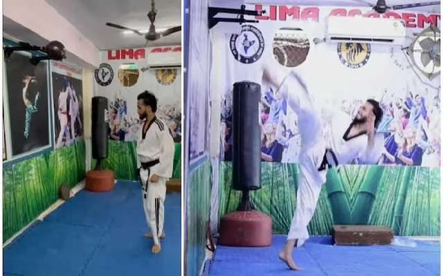 Delhi Martial Artist Sets Guinness World Record for Highest 360 Kick - News Karnataka