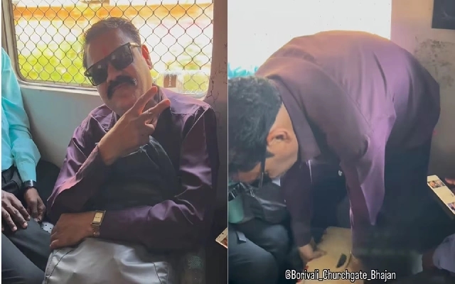 Man's Ingenious Idea of a Foldable Stool Wins Over Mumbai Locals - News Karnataka