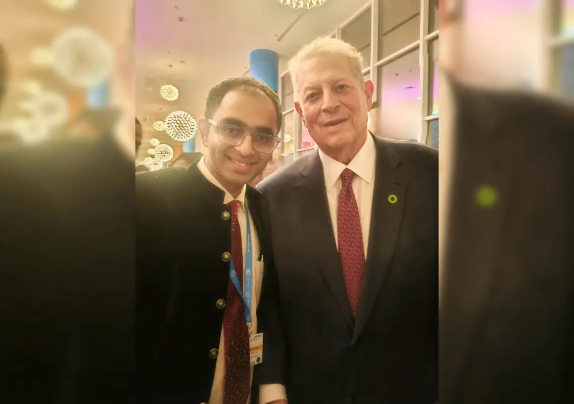 Al Gore and Dr Edmond Fernandes discuss global climate and health concerns - News Karnataka