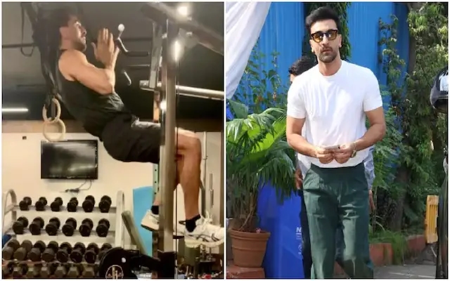 Ranbir Kapoor’s Jaw-Dropping Gym Video: Clap Pull-Ups and Diagonal Pull-Ups - News Karnataka