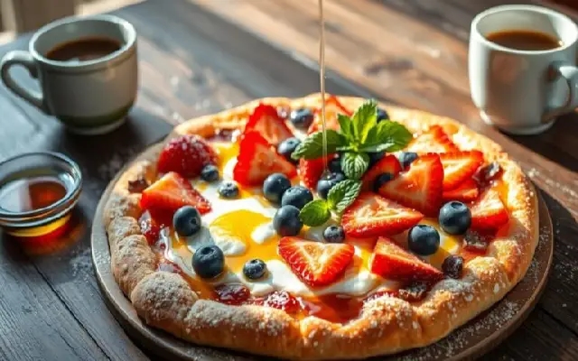 The sweet twist to breakfast pizza: add maple syrup - News Karnataka