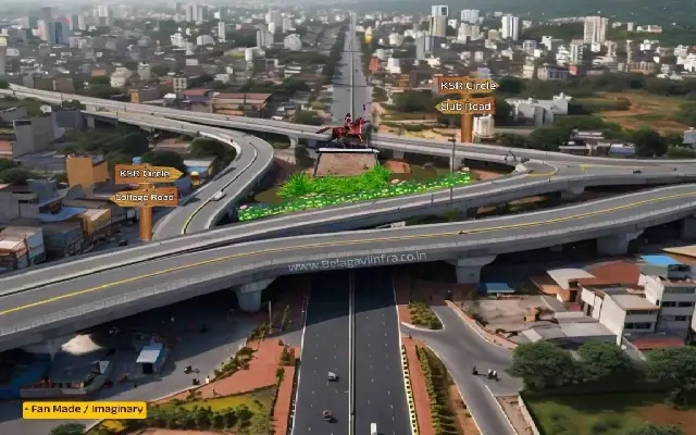Revised Proposal for Belagavi Flyover Project Awaiting Ministry Approval - News Karnataka