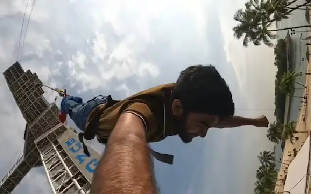 D Gukesh Celebrates Chess Triumph with a Thrilling Bungee Jump - News Karnataka