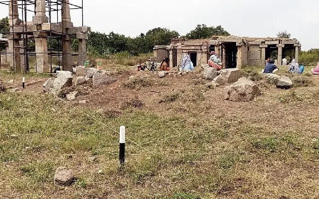ASI Unearths Market Relics in Hampi’s Historic Pan Supari Bazaar - News Karnataka