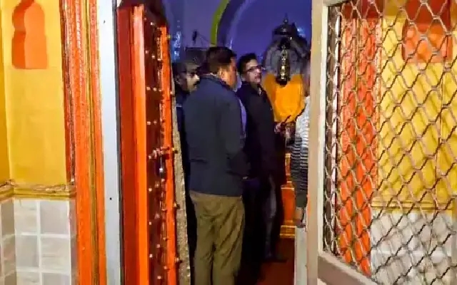 ASI Surveys Ancient Kalki Vishnu Temple in Sambhal - News Karnataka