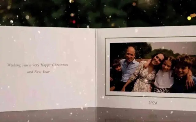 William and Kate's Christmas card in the Royal Family's most challenging year - News Karnataka