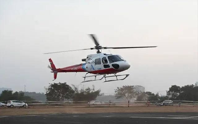 Soar Over Mangaluru: Scenic Helicopter Rides Shifted to Adyar - News Karnataka