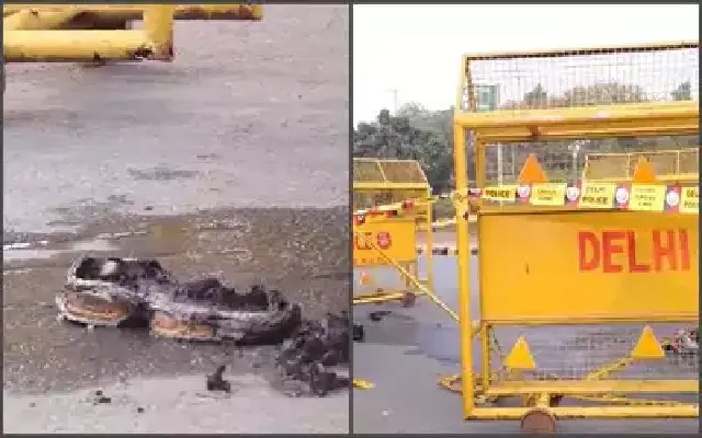 Man Attempts Self-Immolation at Delhi's Rail Bhawan Roundabout - News Karnataka