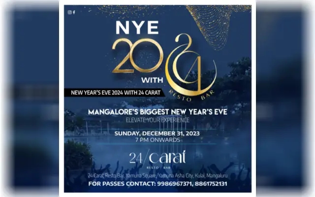 Mangaluru’s NYE Blues: Calls for Extended Celebration Hours - News Karnataka