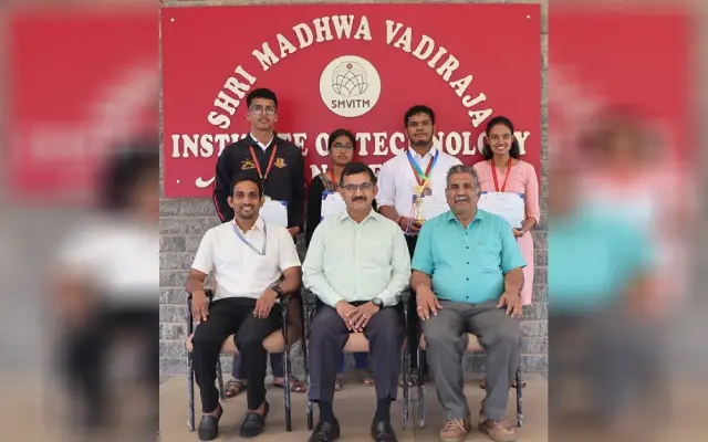 SMVITM Students Secure Third Place in IEEE Eu-Reka 2024 Competition - News Karnataka