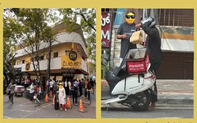 Bengaluru Woman Outsmarts Long Waits at CTR with Zomato Order - News Karnataka