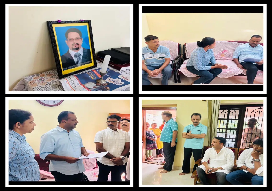 Karnataka Speaker UT Khader vows justice in MCC Bank suicide case after family visit - News Karnataka