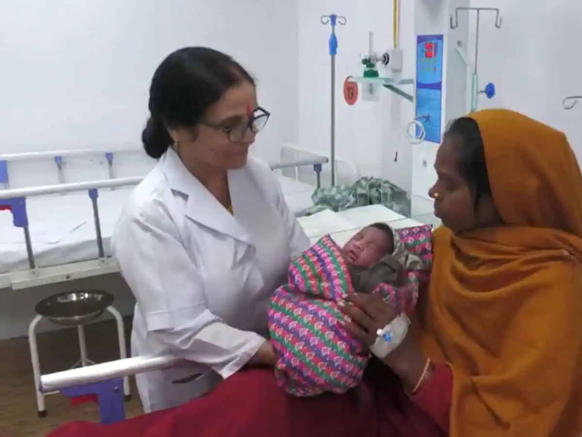 Baby Born at Kumbh Mela Central Hospital Marks Auspicious Start - News Karnataka