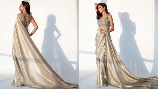 Mahira Khan Stuns in Breathtaking Saree Looks, Elevating Ethnic Fashion - News Karnataka