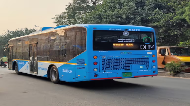 BMTC trial runs electric AC buses to replace Volvos on premium routes - News Karnataka