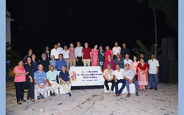 Golden Jubilee Reunion of St. Aloysius High School Class of 1974 - News Karnataka