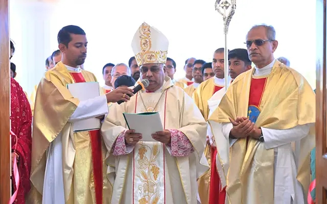 New Divine Mercy Church inaugurated in Shimoga Diocese - News Karnataka
